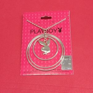 NWT  Playboy bunny necklace